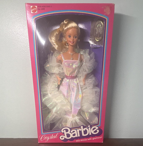 Mattel crystal barbie fashion - barbie,