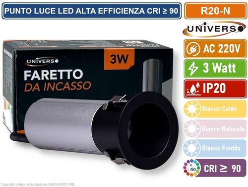 Faro faretto led punto luce - led,