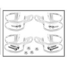 Set 4 clamp fascetta steli