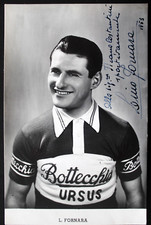 CARTOLINA CICLISMO AUTOGRAFATA