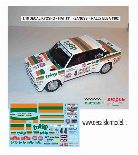 Decals fiat 131 totip - fiat,