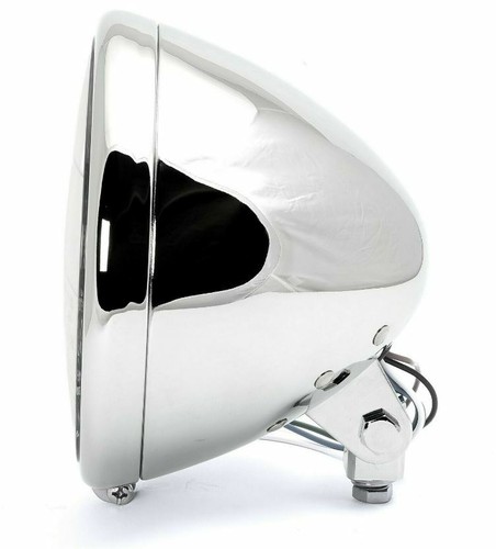Faro cromato omologato moto - cromato,