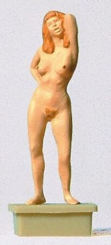 Preiser female nude model - nude,