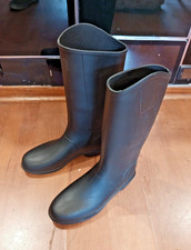 Stivali equitazione bambino bambina Fouganza neri taglia 35  in gomma