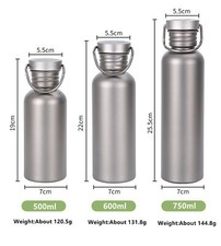 Borraccia Titanio Campeggio