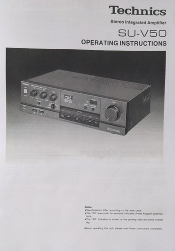 Technics v50 amplificatore - technics,