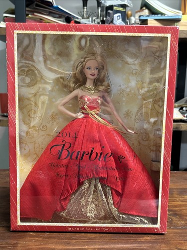 2014 holiday barbie bambola - -,
