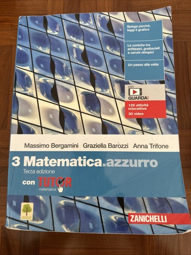 Matematica azzurro 3ed vol - 3ed.,