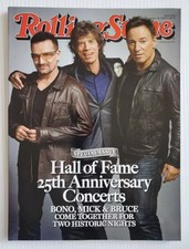 2009 Rolling Stone Magazine Bono Mick Jagger Bruce Springsteen Justin Timberlake