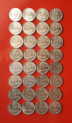 Collezione monete lire - 32,