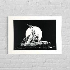 Numbered Edition BANKSY Flag