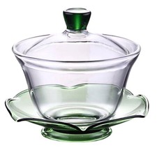 Tazze Da Tè Tazza Te Con Coperchio Di Tureen Teiera in Trasparente