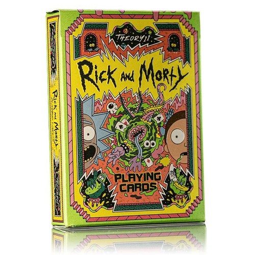 Rick and morty playing cards - rick,
