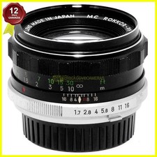 Minolta MC Rokkor-PF 55mm f1,7 obiettivo per fotocamere a pellicola MC MD SR