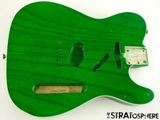 Fender Custom Shop 2020 American Custom Telecaster NOS BODY Tele Ash EGRN verde 
