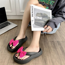 Sandali donna slip on casual zeppa ciabatte estive comode plateau scarpe slide