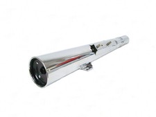 Marmitta terminale di scarico sinistra Exhaust Muffler left Honda CX 500 C - flangia 59 mm - NUOVO