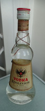 VODKA STOCK SU RICETTA DEL CONTE STEPHAN KEGLEVICH-40°-75 CL.-BOTTIGLIA VINTAGE