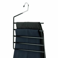 Set Lotto 4 Grucce per Pantaloni a 4 Posti Salvaspazio Gruccia Appendini  S2