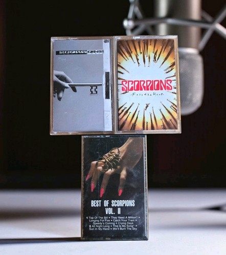 Lot scorpions casette - lot, 3