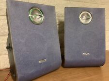 Coppia *piccoli diffusori PHILIPS MC230 Da usare come satelliti o libreria