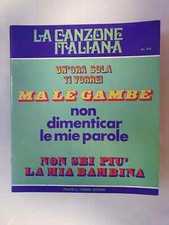 FASCICOLO EDICOLA LA CANZONE