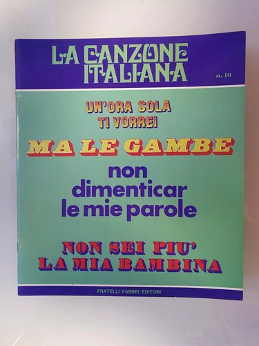 Fascicolo edicola canzone - fascicolo,