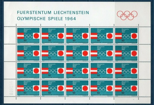 Liechtenstein 1964 olimpiadi - liechtenstein,