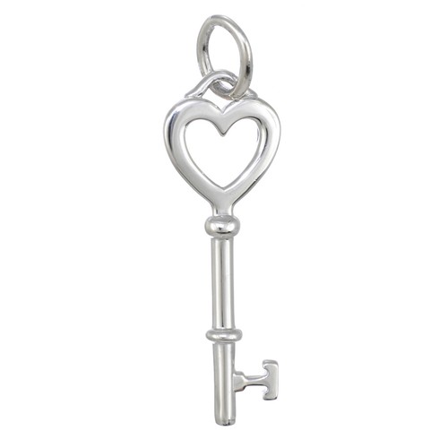 Ciondolo chiave cuore - , tiffany