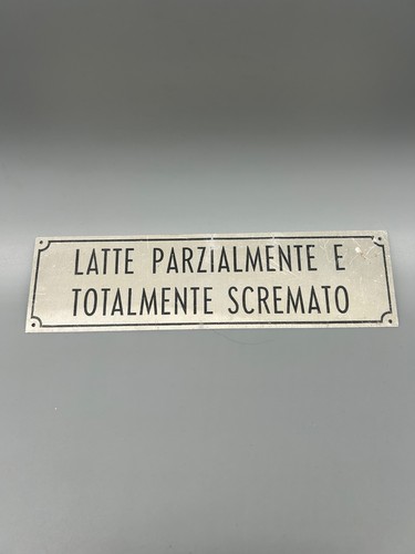Targa latte parzialmente - targa,