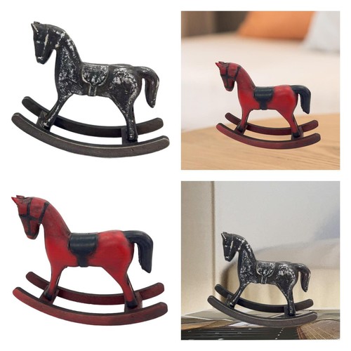 Figurina cavallo dondolo - figurina,