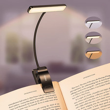 19 Leds Lampada Luce Da Lettura per Libro, Luce per Lettura Libri a Letto Con Cl