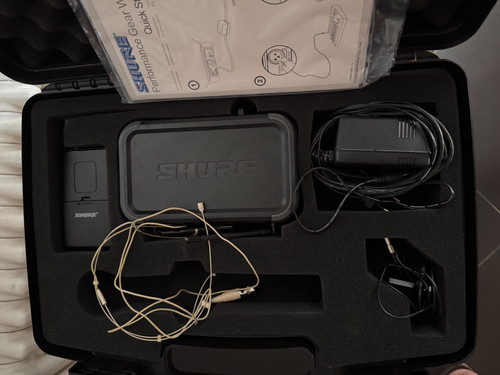 Shure pgx4 pgx1 uhf wireless - shure,