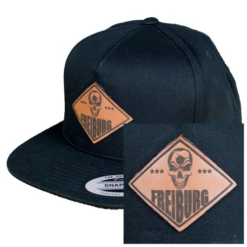 Berretto patch pelle calcio