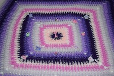 Copertina neonato uncinetto