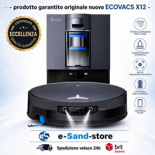 Ecovacs x12 omnicyclone robot - x12,