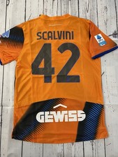 Maglia Atalanta Scalvini Versione Fan Patch Gomma Serie A Taglia L