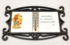 ROSTICCERIA AL CARTOCCIO - RICORDO / SOUVENIR  D'EPOCA - TERMOMETRO DA PARETE
