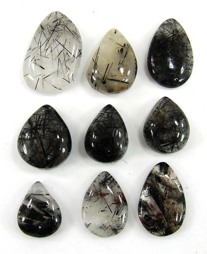 Quarzo rutilato nero - 76,15,