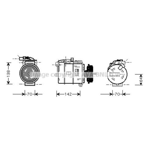 Compressore climatizzatore per - compressore,