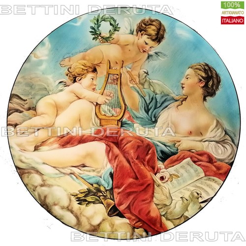 Piatto ceramica maiolica - ceramica,