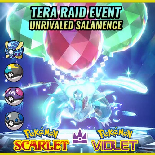 Salamence event tera - salamence,