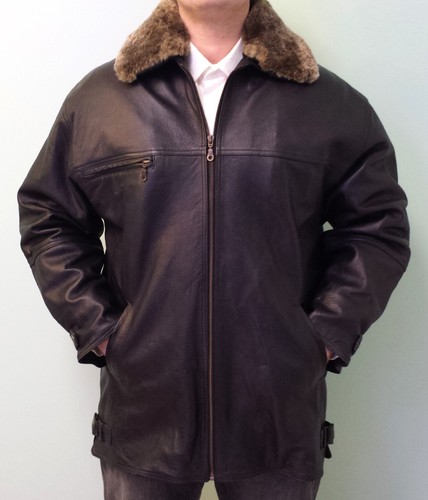 Vera pelle agnello cappotto - agnello,