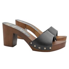 Women's Shoes Clogs with Black