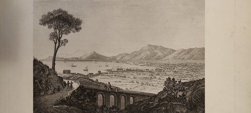 Veduta palermo vista - palermo,