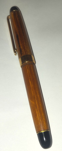 Penna sfera radica di noce - a,