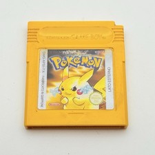POKÉMON GIALLO GAME BOY - ORIGINALE ITA BATTERIA ORIGINALE OK - ADESIVO MEDIO