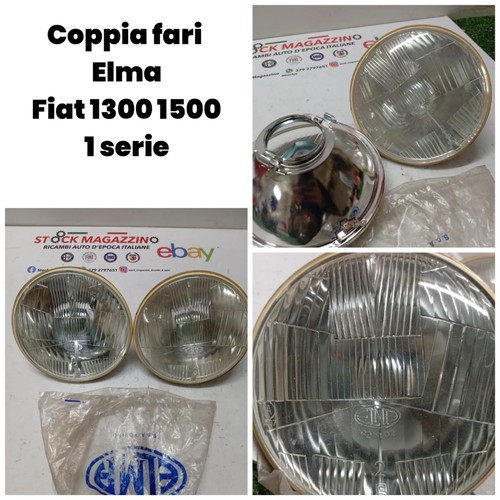 Coppia fari elma fiat 1300 - fari,