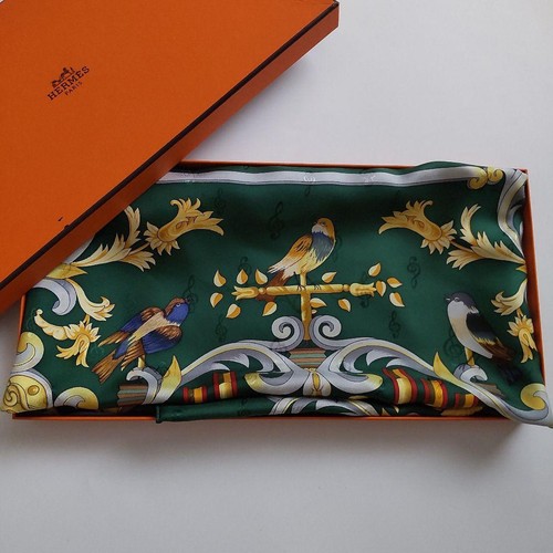 Sciarpa seta usata hermes - di,