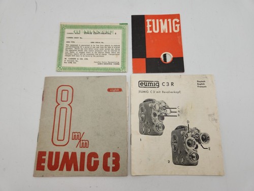 Eumig c3r 8mm film cine - eumig,